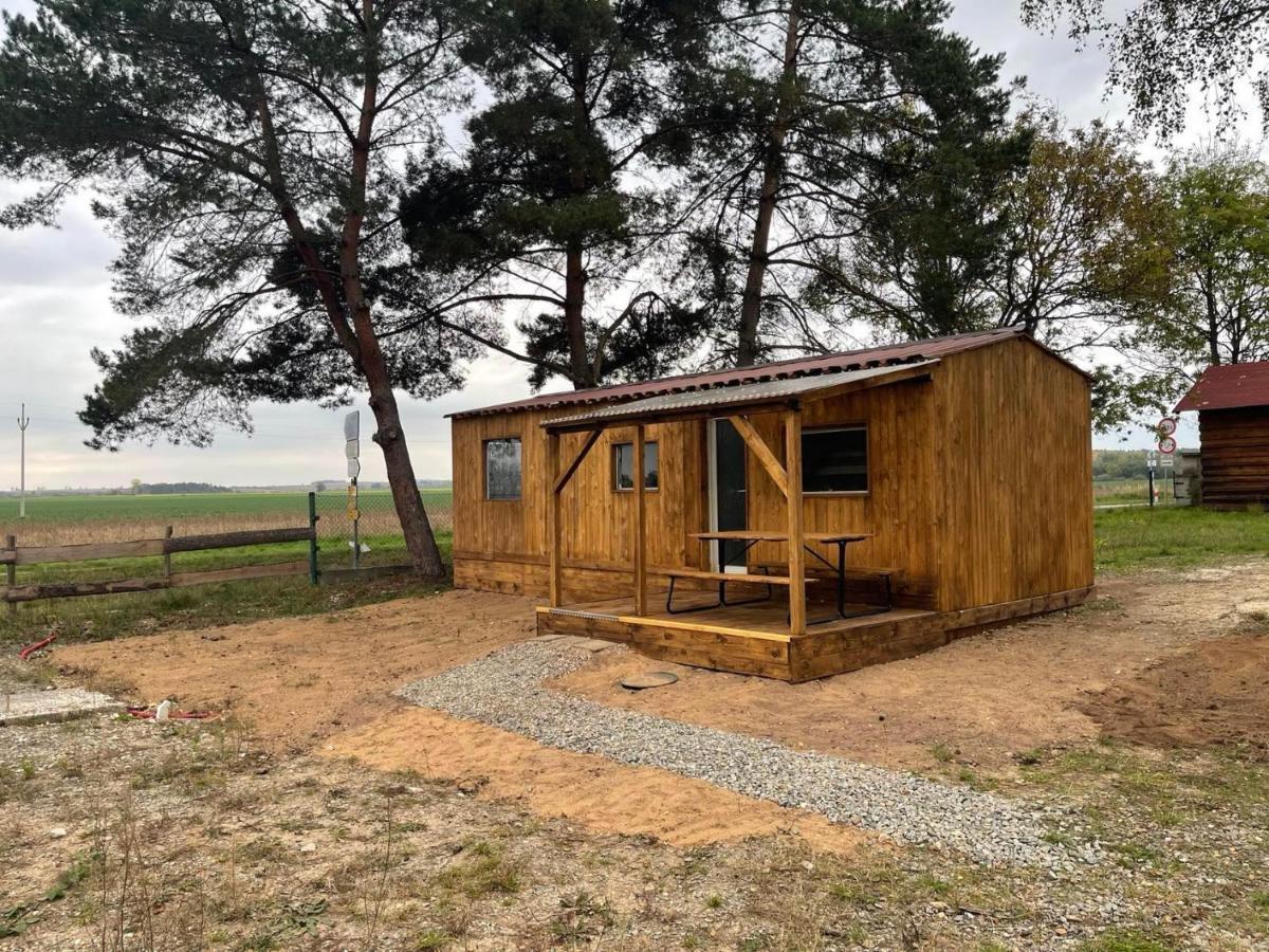 Appartement V Dřevěném Mobilheimu štít *